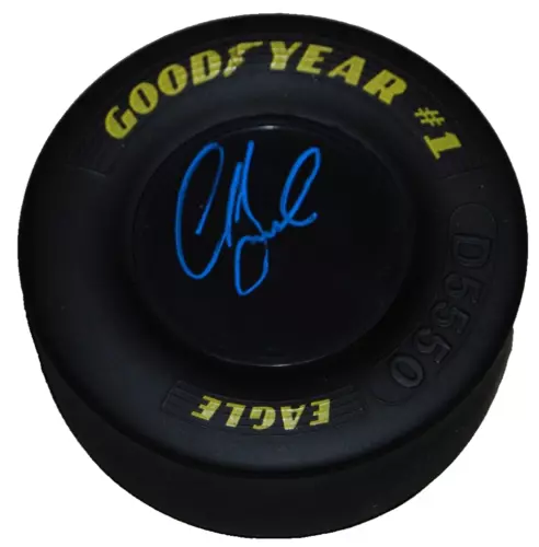 COREY LAJOIE SIGNED (NASCAR) MINI GOOD YEAR RACING TIRE BECKETT BAS BP01648 COLLECTIBLE MEMORABILIA