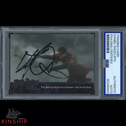 Daniel Radcliffe signed Artbox Trading Card PSA DNA Slab Harry Potter Auto C3429
