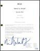 JEREMY ALLEN WHITE SIGNED AUTOGRAPH THE BEAR “PILOT” FULL EP SCRIPT BECKETT BAS COLLECTIBLE MEMORABILIA