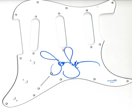 JOHN STAMOS SIGNED AUTOGRAPH STRAT GUITAR PICKGUARD ACOA FULL HOUSE UNCLE JESSE COLLECTIBLE MEMORABILIA