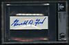 Kamala Harris signed Cut Custom Card JSA LOA President Joe Biden VP Auto Z1883
