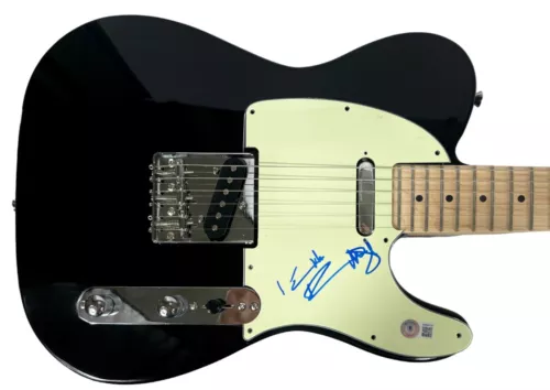 KEITH RICHARDS THE ROLLING STONES SIGNED ELECTRIC GUITAR AUTOGRAPH BECKETT COA COLLECTIBLE MEMORABILIA