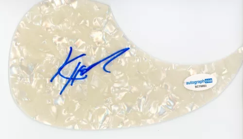 KELSEY HART SIGNED AUTOGRAPH ACOUSTIC GUITAR PICKGUARD ACOA COUNTRY LIFE WITH U