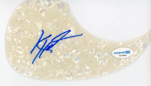 KELSEY HART SIGNED AUTOGRAPH ACOUSTIC GUITAR PICKGUARD ACOA COUNTRY LIFE WITH U