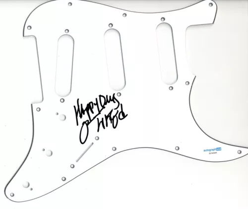 LIL ED WILLIAMS BLUES IMPERIALS SIGNED AUTOGRAPH STRAT GUITAR PICKGUARD ACOA COLLECTIBLE MEMORABILIA
