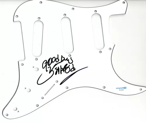 LIL ED WILLIAMS BLUES IMPERIALS SIGNED AUTOGRAPH STRAT GUITAR PICKGUARD ACOA COLLECTIBLE MEMORABILIA