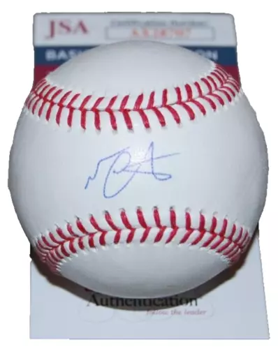 NESTOR CORTES SIGNED (NEW YORK YANKEES) MAJOR LEAGUE OML BASEBALL JSA AX28707 COLLECTIBLE MEMORABILIA