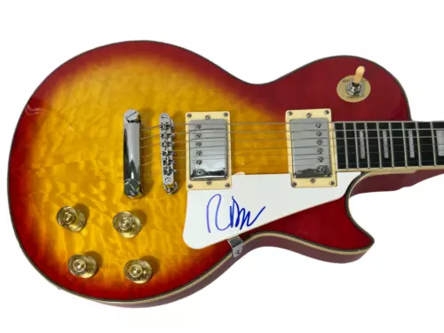 ROBERT SMITH THE CURE SIGNED AUTOGRAPH ELECTRIC GUITAR BAND SINGER BECKETT COA COLLECTIBLE MEMORABILIA