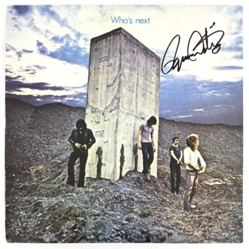 ROGER DALTREY THE WHO SIGNED AUTOGRAPH ALBUM RECORD LP – WHO’S NEXT BECKETT COA COLLECTIBLE MEMORABILIA