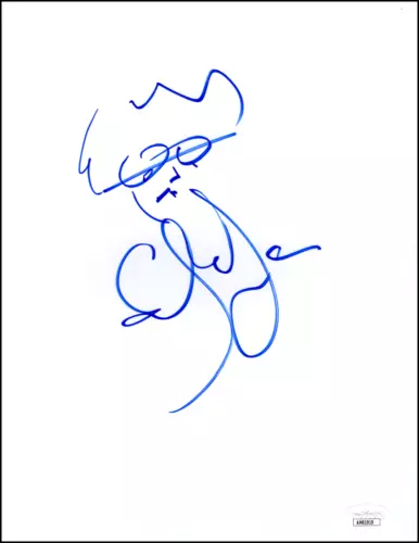 STEFAN LESSARD DAVE MATTHEWS BAND DMB SIGNED AUTOGRAPH ORIGINAL ART SKETCH JSA COLLECTIBLE MEMORABILIA