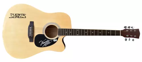 VINCE GILL SIGNED AUTOGRAPH FULL SIZE ACOUSTIC GUITAR THE EAGLES BECKETT COA COLLECTIBLE MEMORABILIA