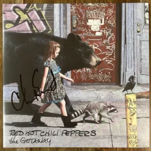 ‘Chad Smith’ ‘Red Hot Chili Peppers’ Signed Vinyl Album ‘The Getaway’ PROOF