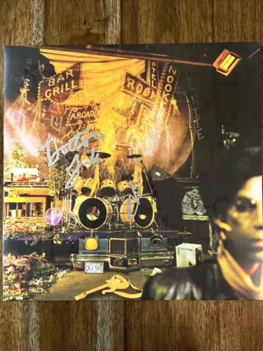 ‘PRINCE AND THE REVOLUTION’ BAND DR. FINK SIGNED ‘SIGN O’ THE TIMES’ VINYL ALBUM COLLECTIBLE MEMORABILIA