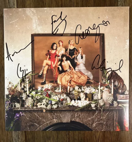 The Last Dinner Party Signed Prelude to Ecstasy Album Autographed Vinyl Record JSA COA