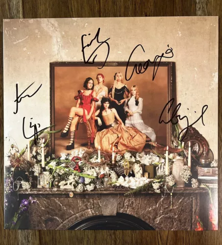 The Last Dinner Party Signed Prelude to Ecstasy Album Autographed Vinyl Record JSA COA