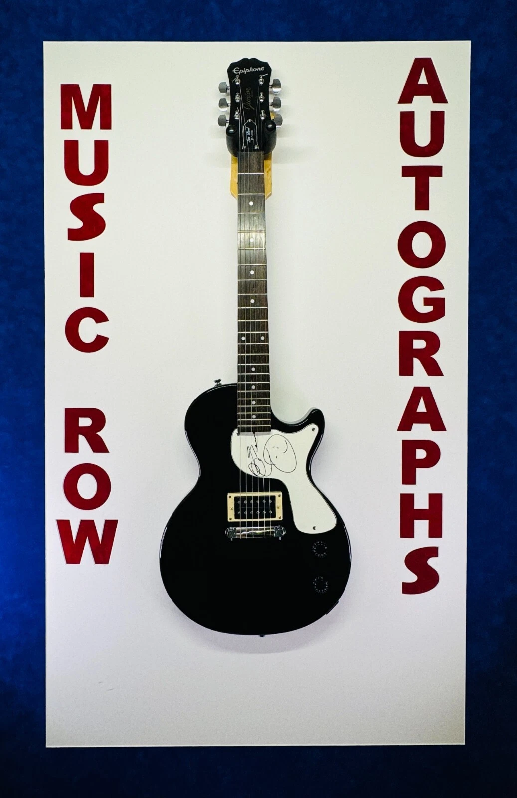 CHUCK BERRY Signed Electric Epiphone Les Paul Jr Guitar JSA LOA Johnny B. Goode