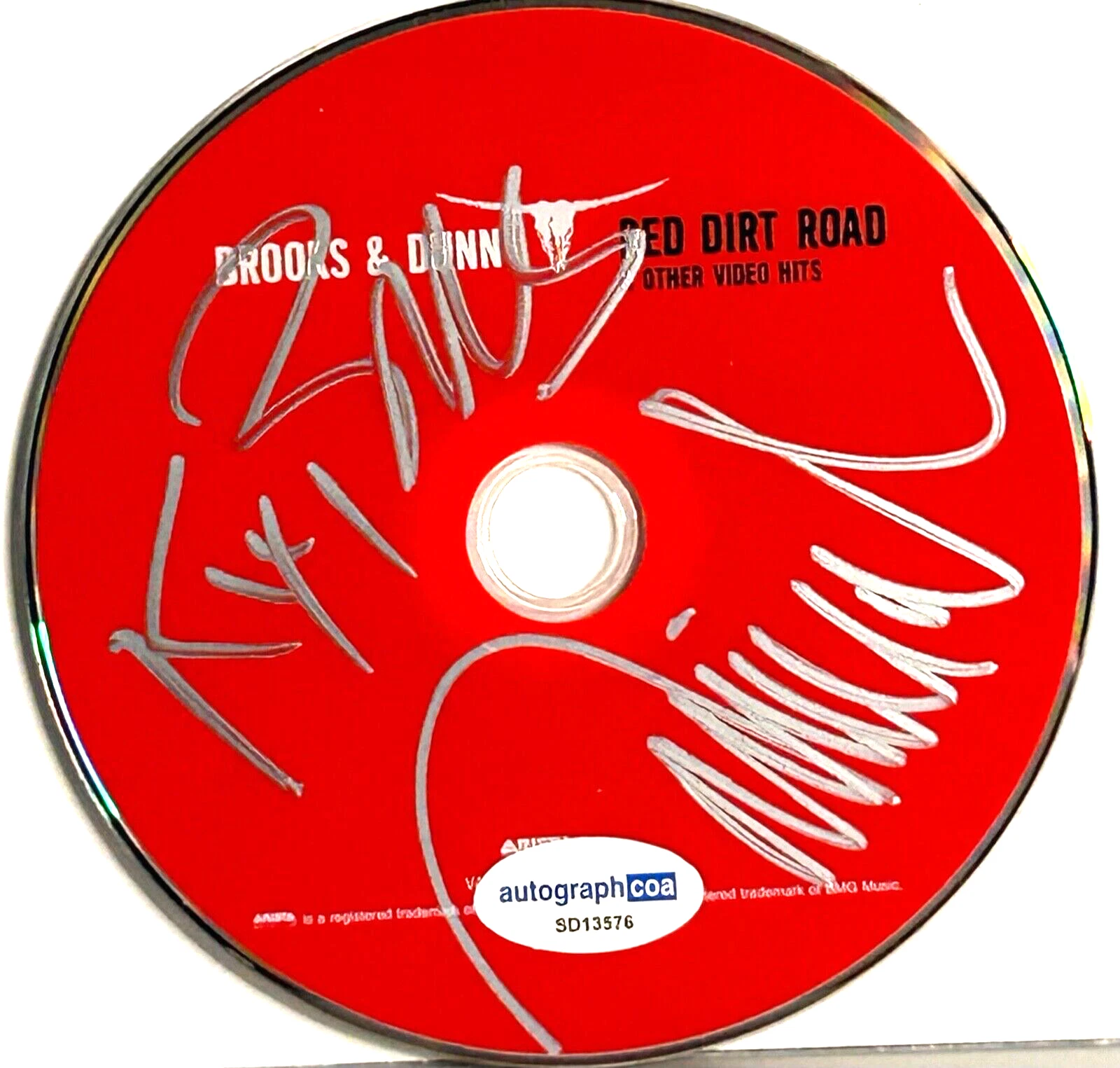 KIX BROOKS AND RONNIE DUNN BROOKS AND DUNN Signed Auto CD 