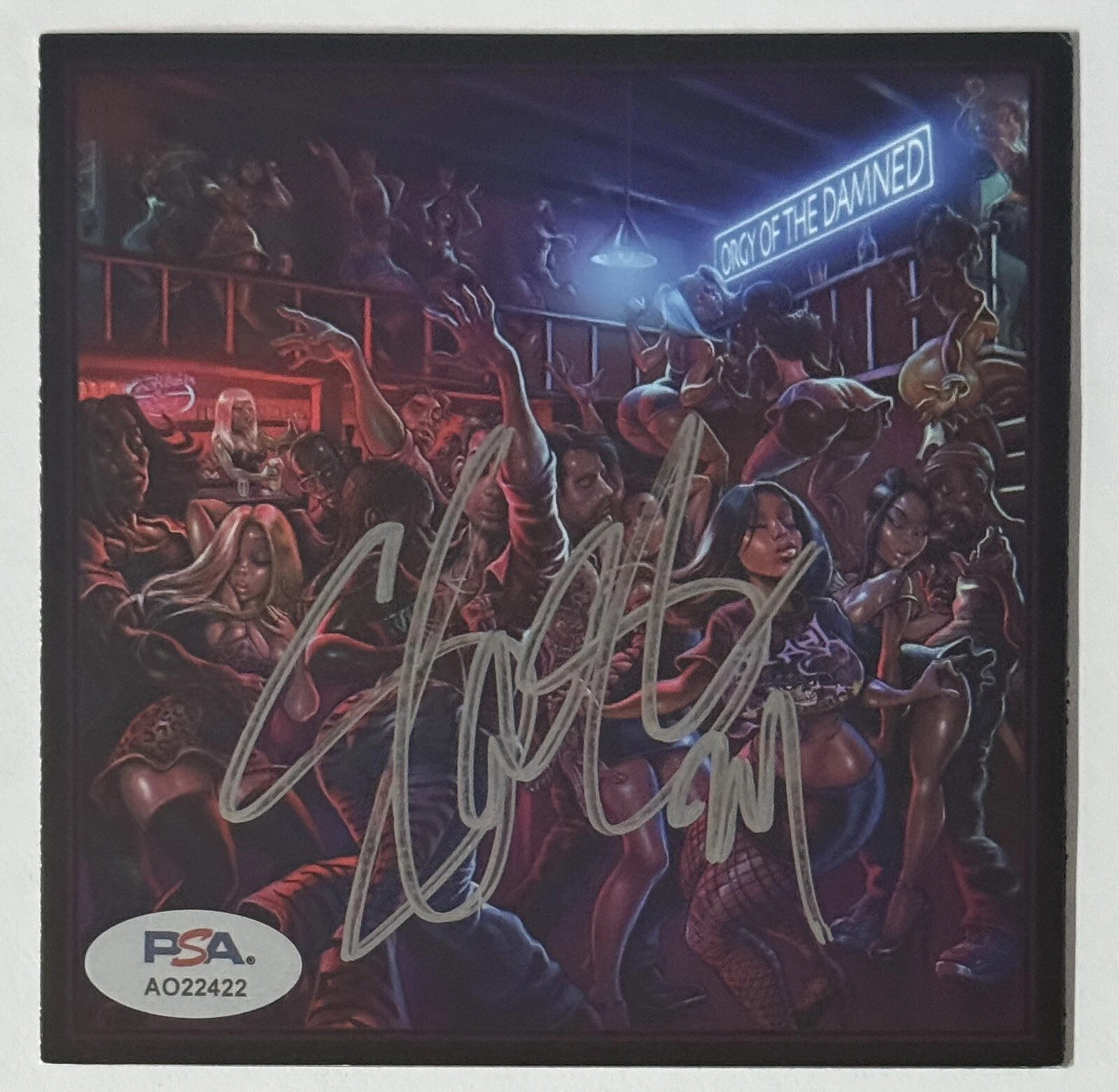 Slash SIGNED Orgy Of The Damned CD Cover Autographed PSA DNA COA Guns N Roses