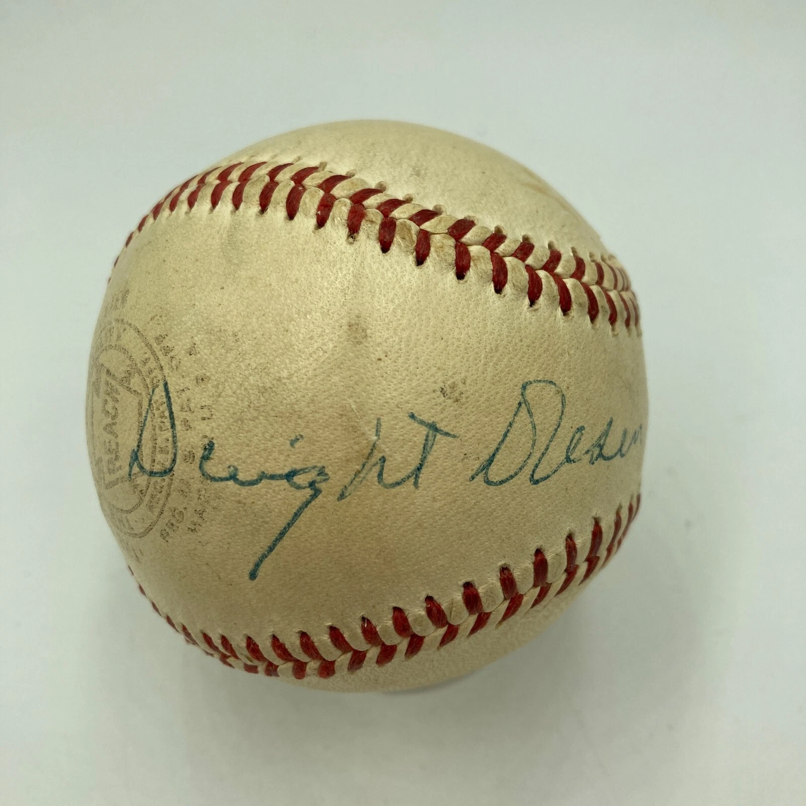 President Dwight D. Eisenhower Single Signed American League Baseball JSA COA