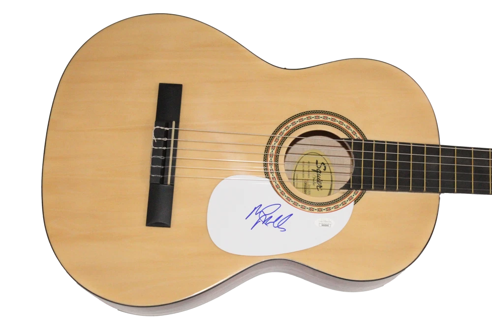 Mike Mills REM R.E.M. Signed Autograph Fender Acoustic Guitar w/ JSA COA