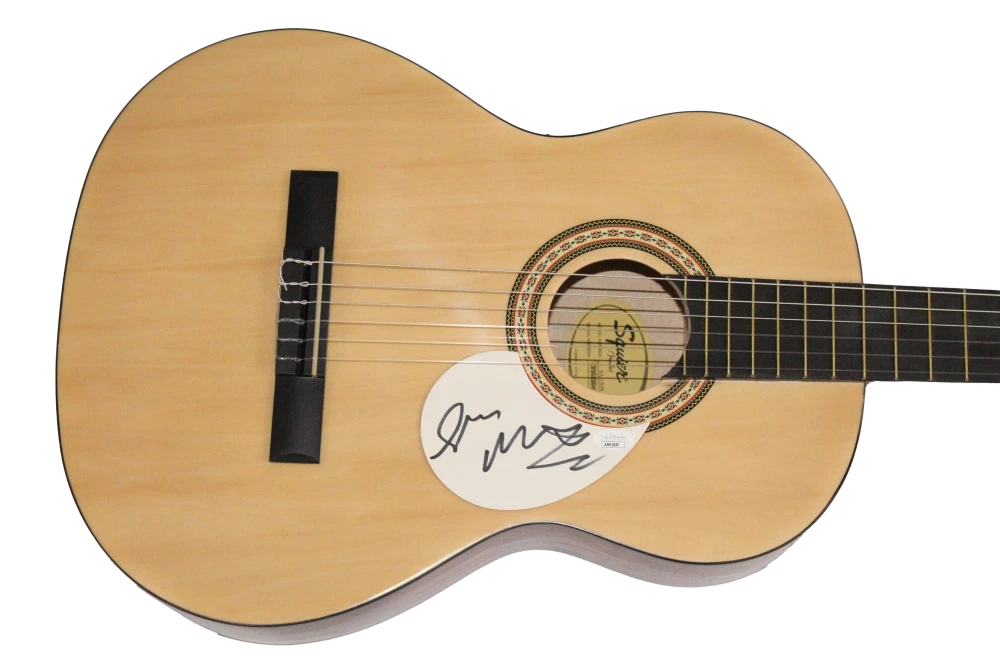 Glen Matlock Sex Pistols Signed Autograph Fender Acoustic Guitar w/ JSA COA