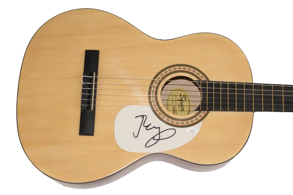 John Cougar Mellencamp Signed Autograph Fender Acoustic Guitar - Uh-huh JSA COA
