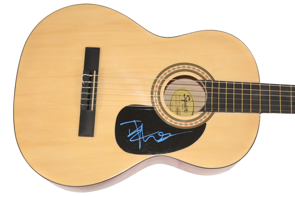 Dave Matthews Signed Autograph Fender Acoustic Guitar - DMB Band w/ JSA COA