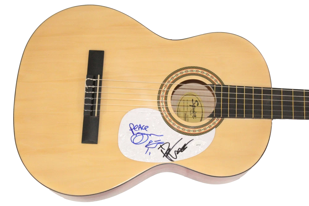 Dave Matthews & Tim Reynolds Signed Autograph Fender Acoustic Guitar w/ JSA COA