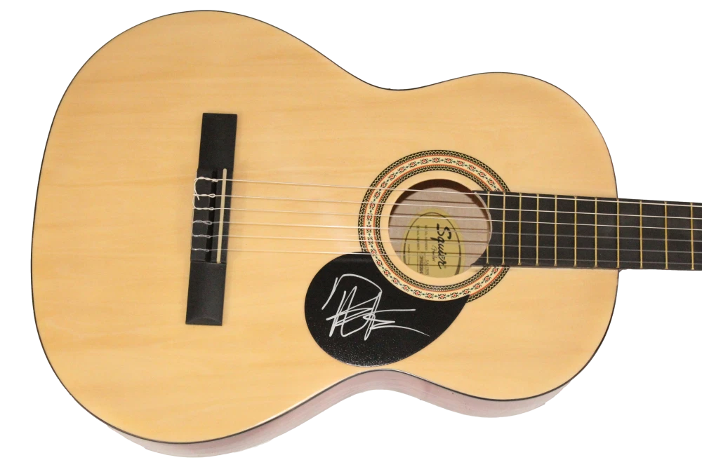 Dave Matthews Signed Autograph Fender Acoustic Guitar - DMB Band Beckett COA