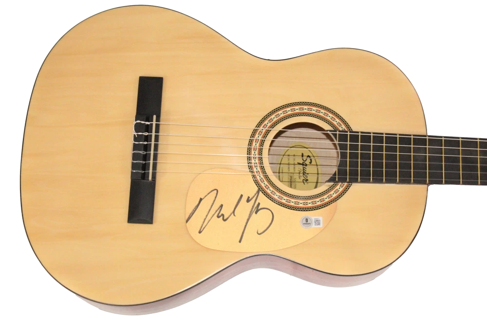 Neil Young Signed Autograph Fender Acoustic Guitar - CSNY Harvest w/ Beckett COA