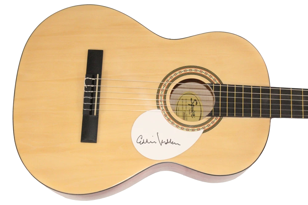 Eddie Vedder Pearl Jam Signed Autograph Fender Acoustic Guitar w/ Beckett COA