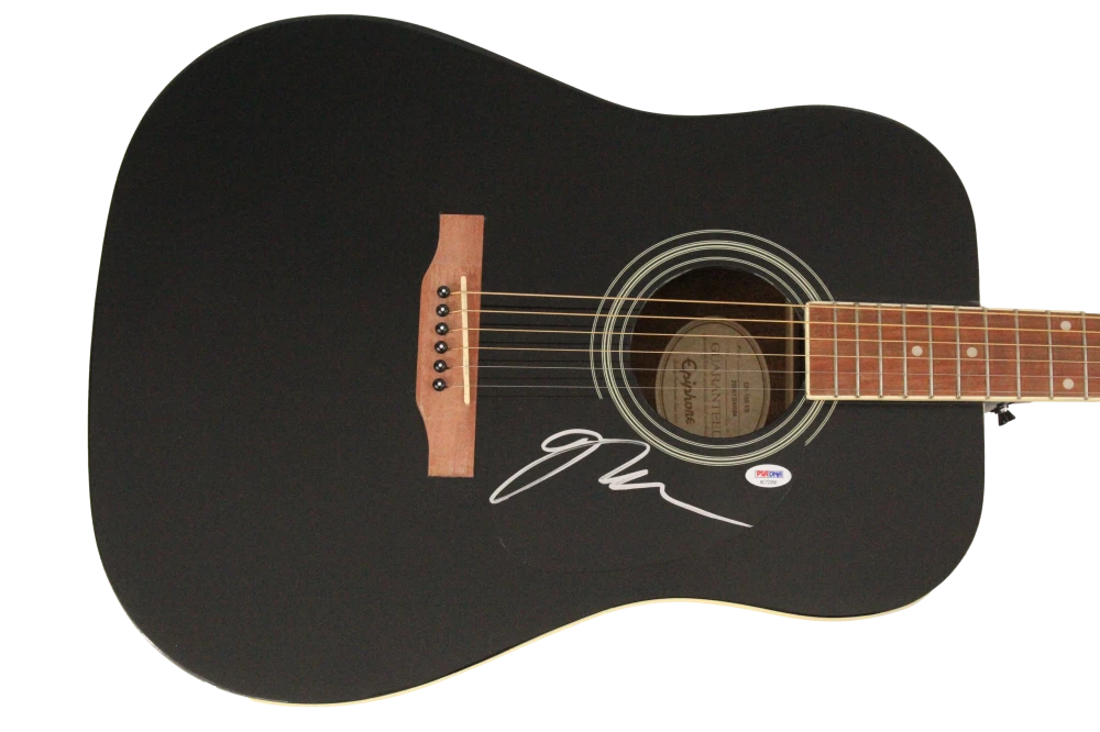 Jared Followill Kings of Leon Signed Autograph Gibson Epiphone Guitar w/ PSA COA