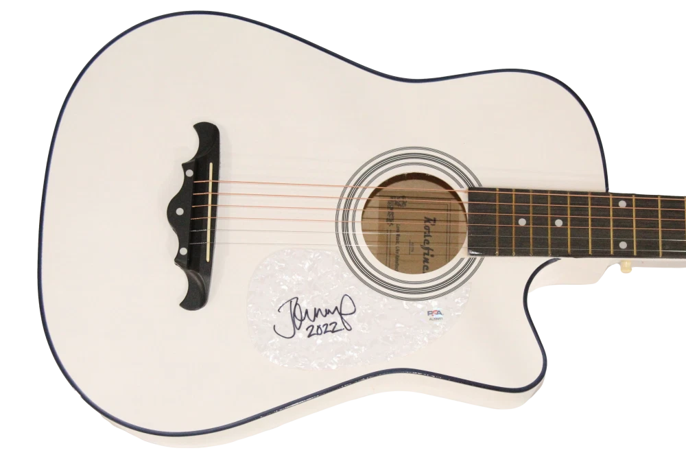John Mellencamp Signed Autograph Acoustic Guitar American Fool Scarecrow PSA COA