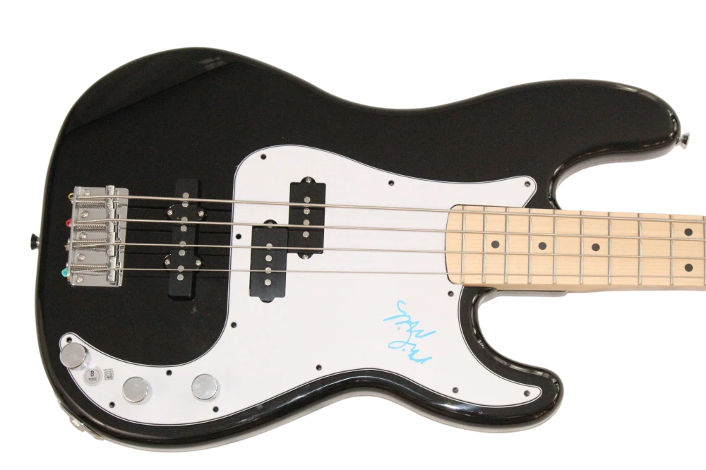 Mike Mills REM Signed Autograph Fender Bass Guitar Automatic for the People BAS