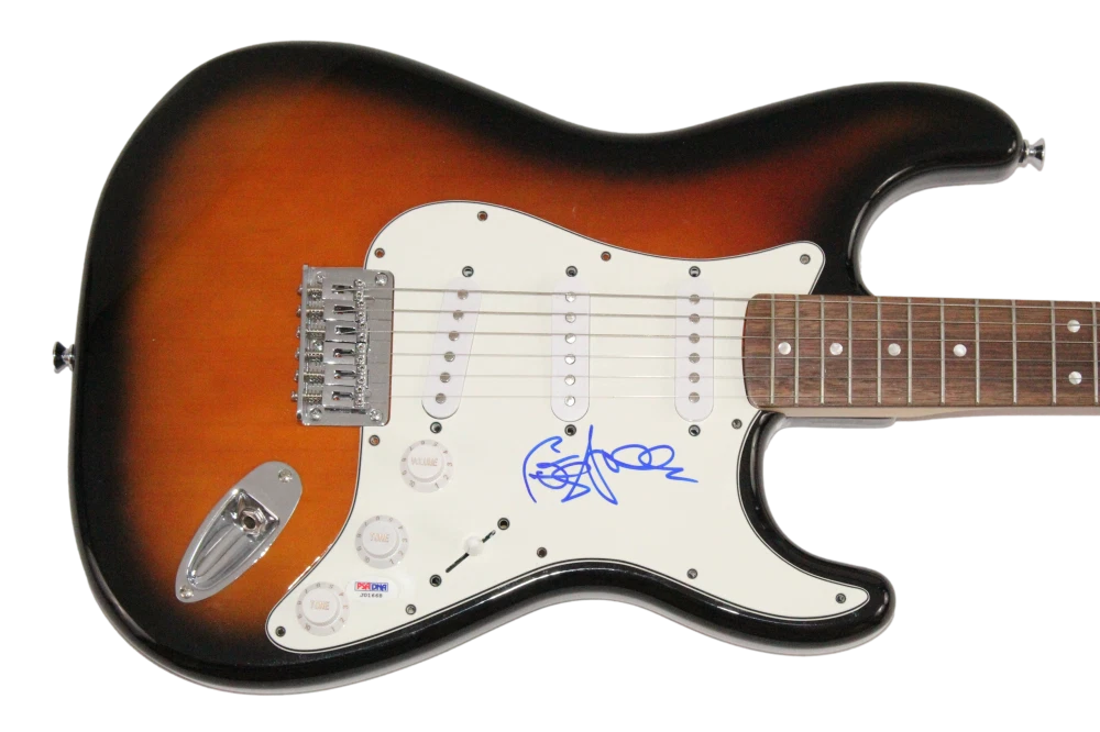 Peter Green Fleetwood Mac Signed Autograph Fender Electric Guitar w/ PSA COA