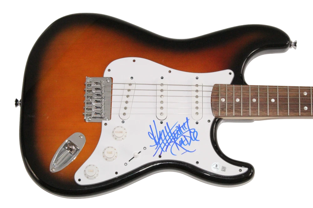 Anthony Kiedis Red Hot Chili Peppers Signed Autograph Fender Guitar Beckett COA