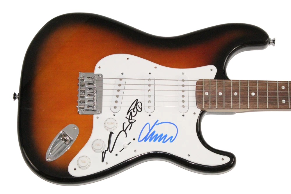 Deftones Band x3 Signed Autograph Fender Guitar - Chino Moreno Abe Stephen BAS