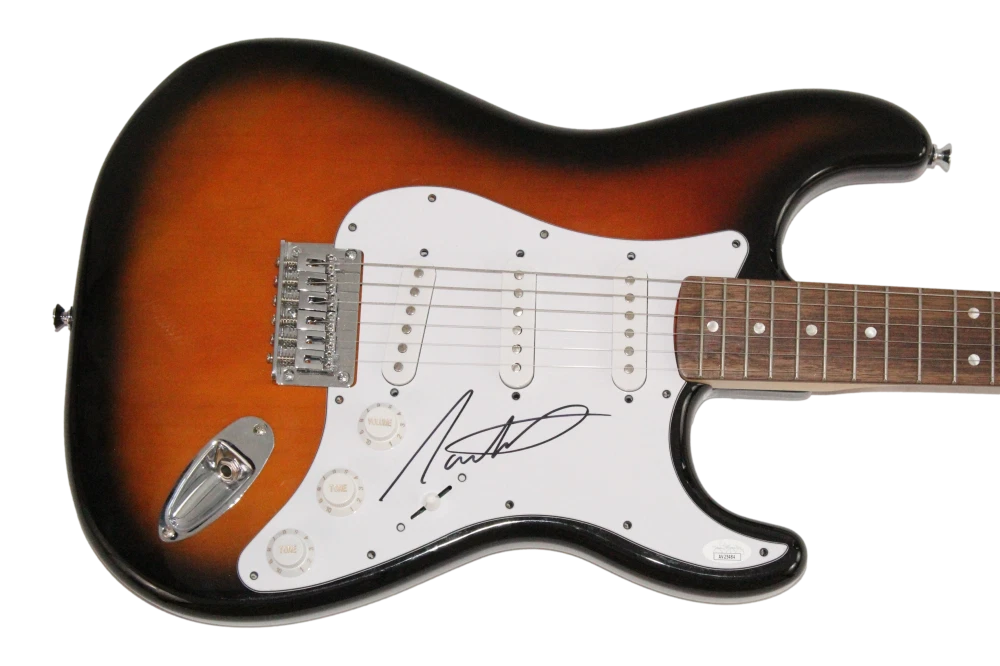 Nathaniel Rateliff Signed Autograph Full Size Fender Electric Guitar w/ JSA COA