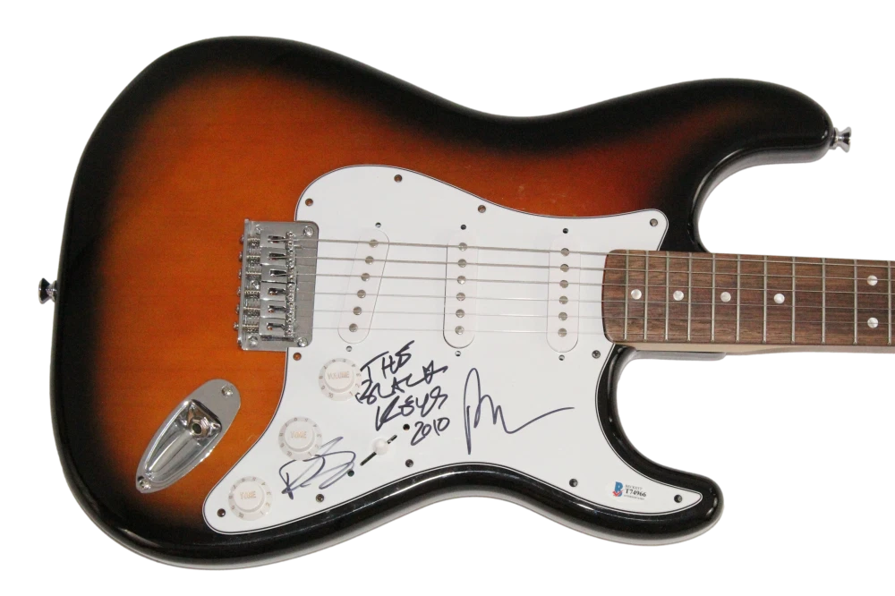 The Black Keys Signed Autograph Fender Guitar - Dan & Patrick Carney Beckett COA