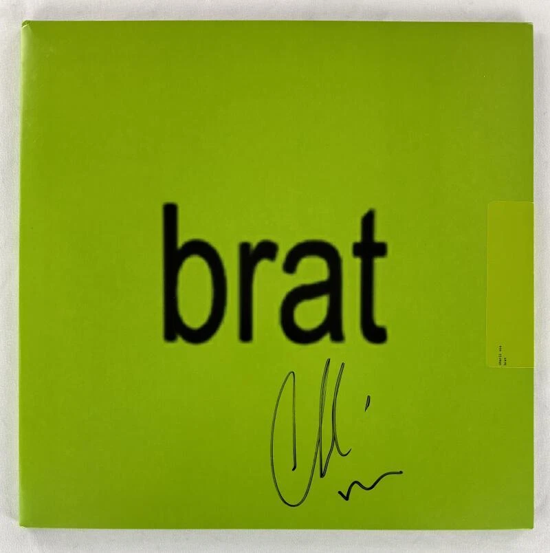 Charli XCX Signed Autograph Album Vinyl Record LP - Brat w/ Beckett COA