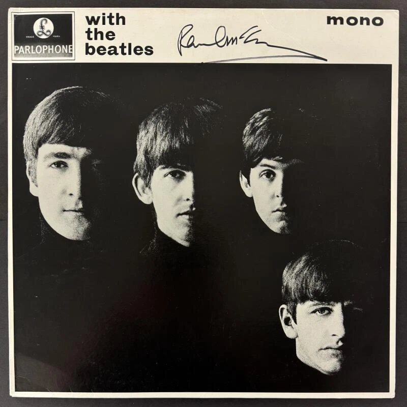 Paul McCartney Signed Autograph Album Vinyl Record LP - With The Beatles JSA COA