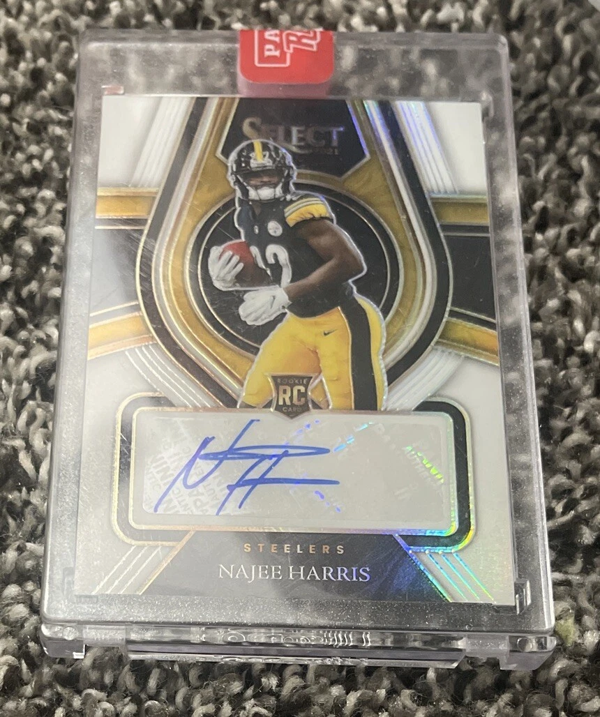 2021 Select Najee Harris White Rookie Auto 13/25 RC SSP STEELERS SEALED