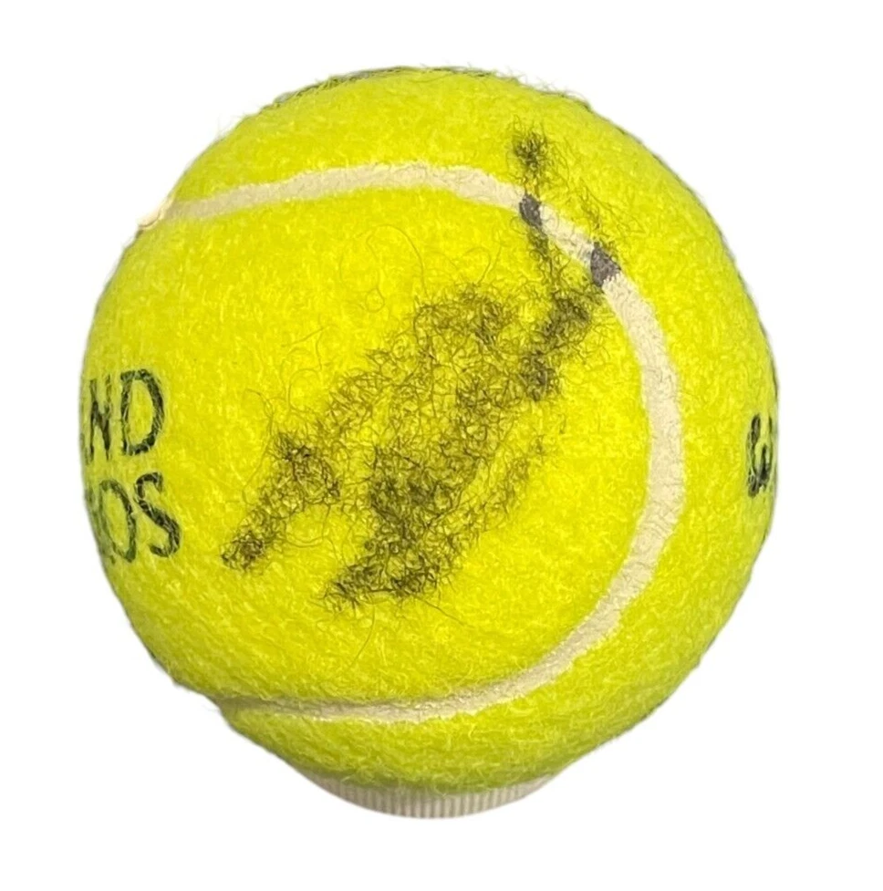 Emma Raducanu Signed Autograph Roland Garros Official Tennis Ball Beckett BAS