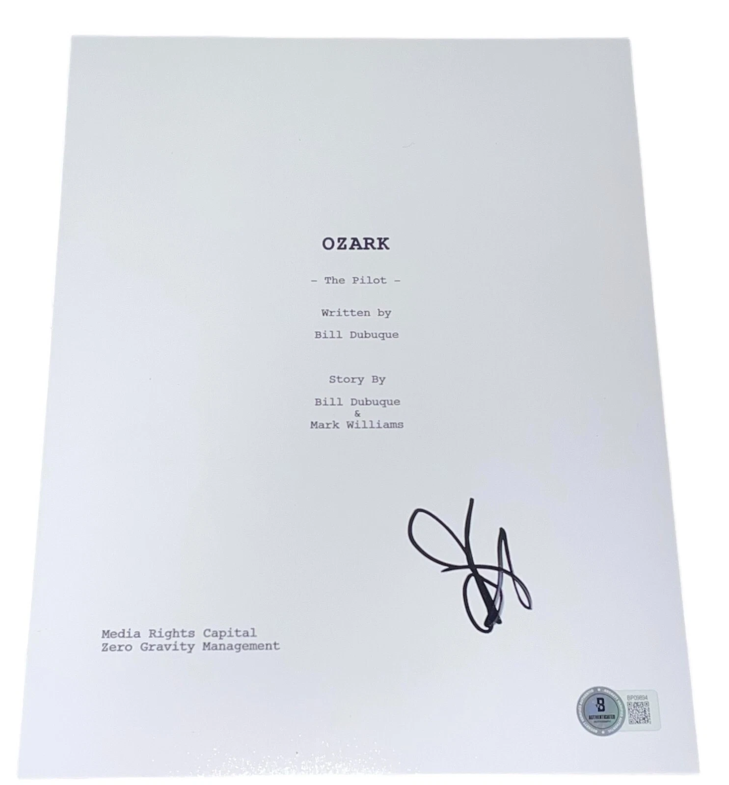 Jason Bateman Signed Autograph Ozark 
