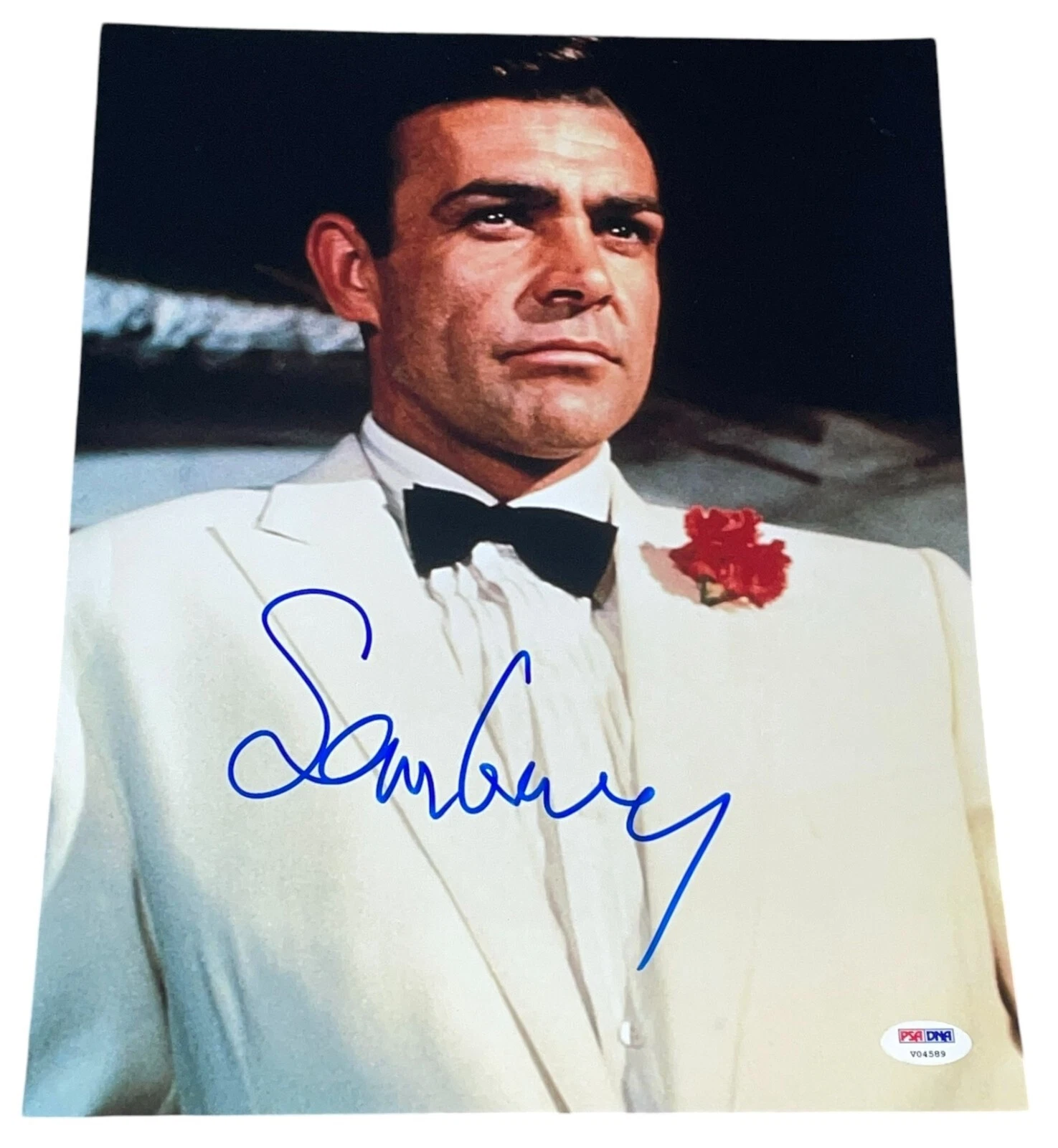 Sean Connery Signed Autograph 11x14 Photo Goldfinger James Bond 007 Icon PSA COA