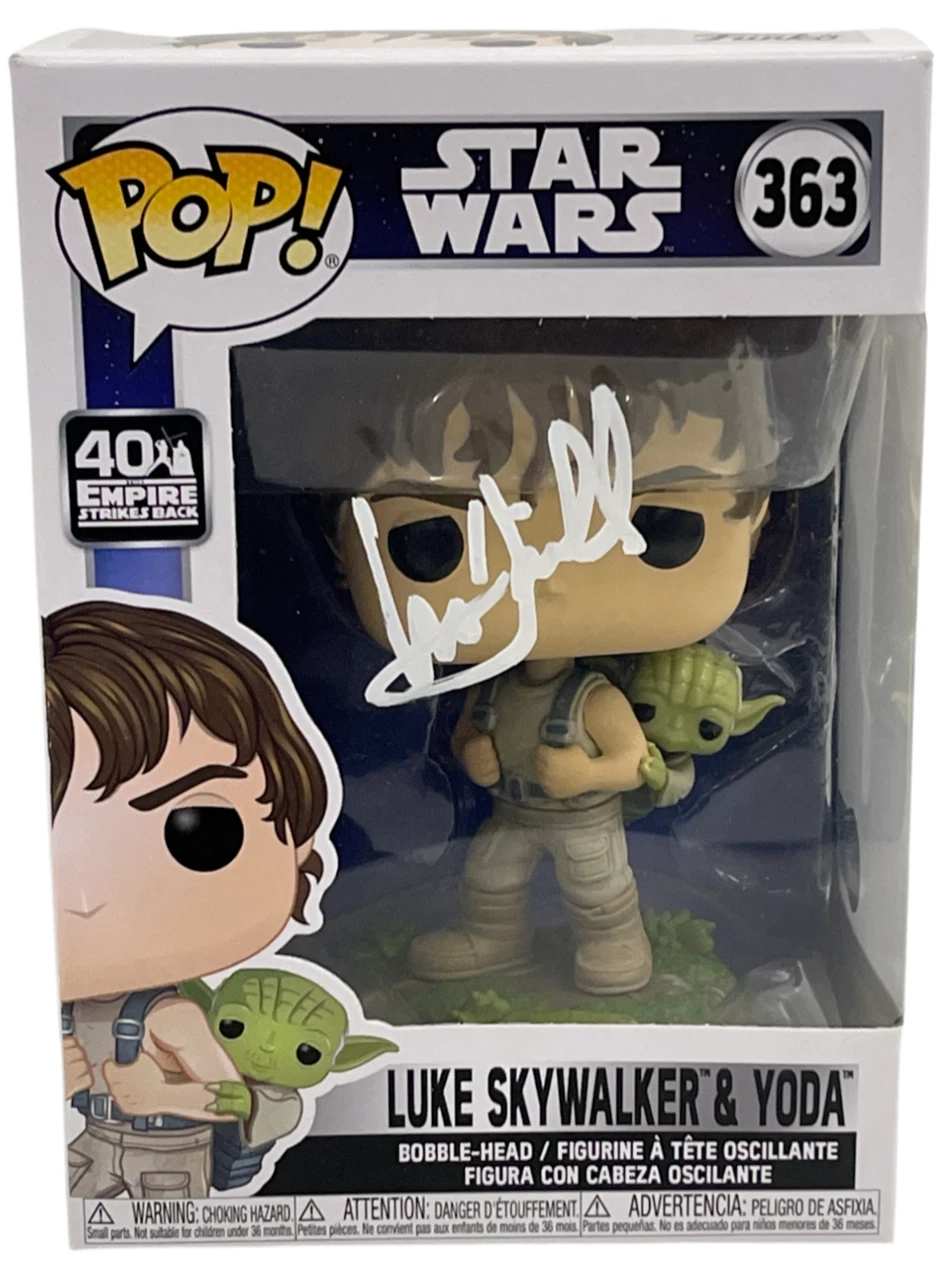 Mark Hamill Signed Luke Skywalker Funko Star Wars Autograph Beckett LOA