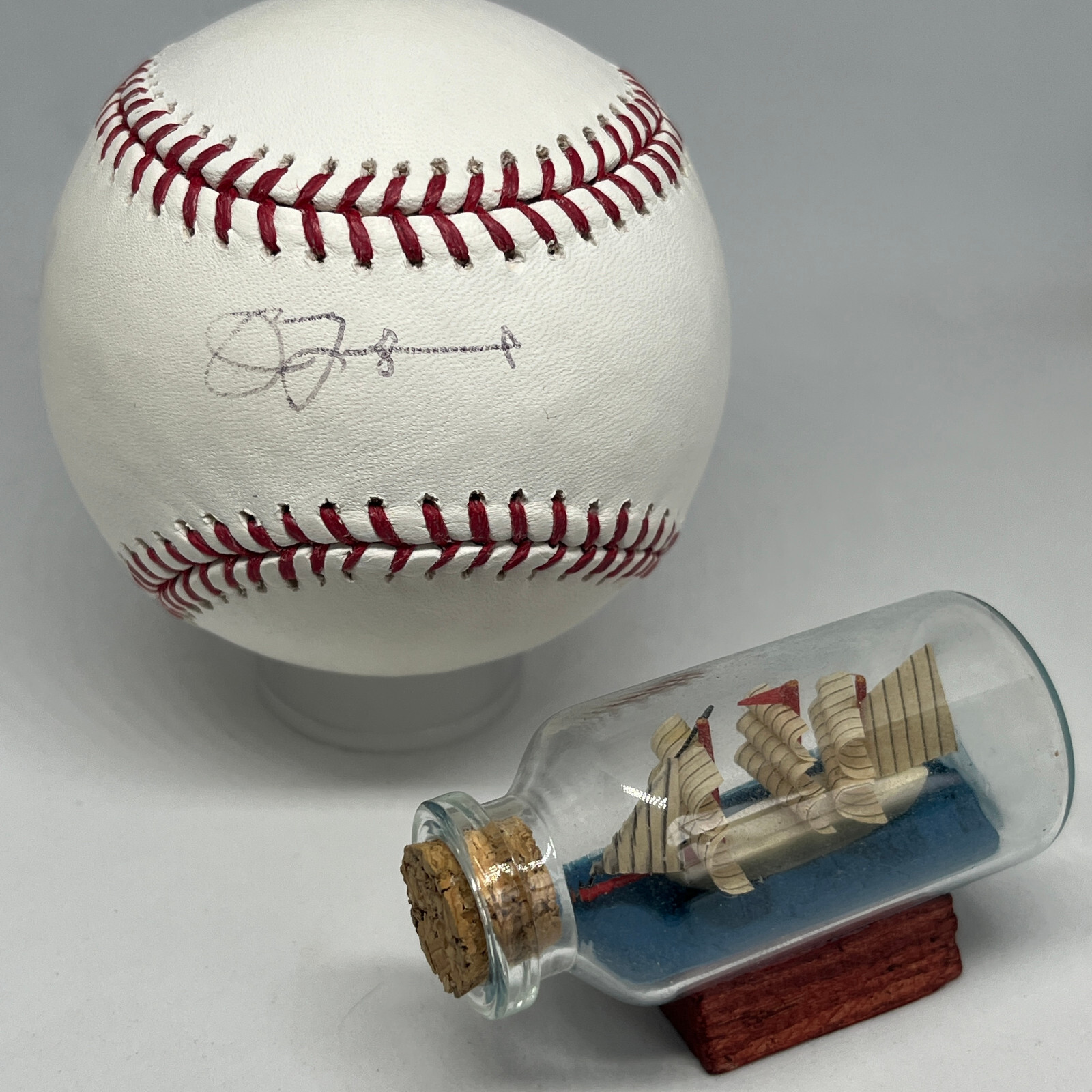 Jim Leyland signed Rawlings OML Baseball JSA COA Tigers Marlins HOF Auto A3471