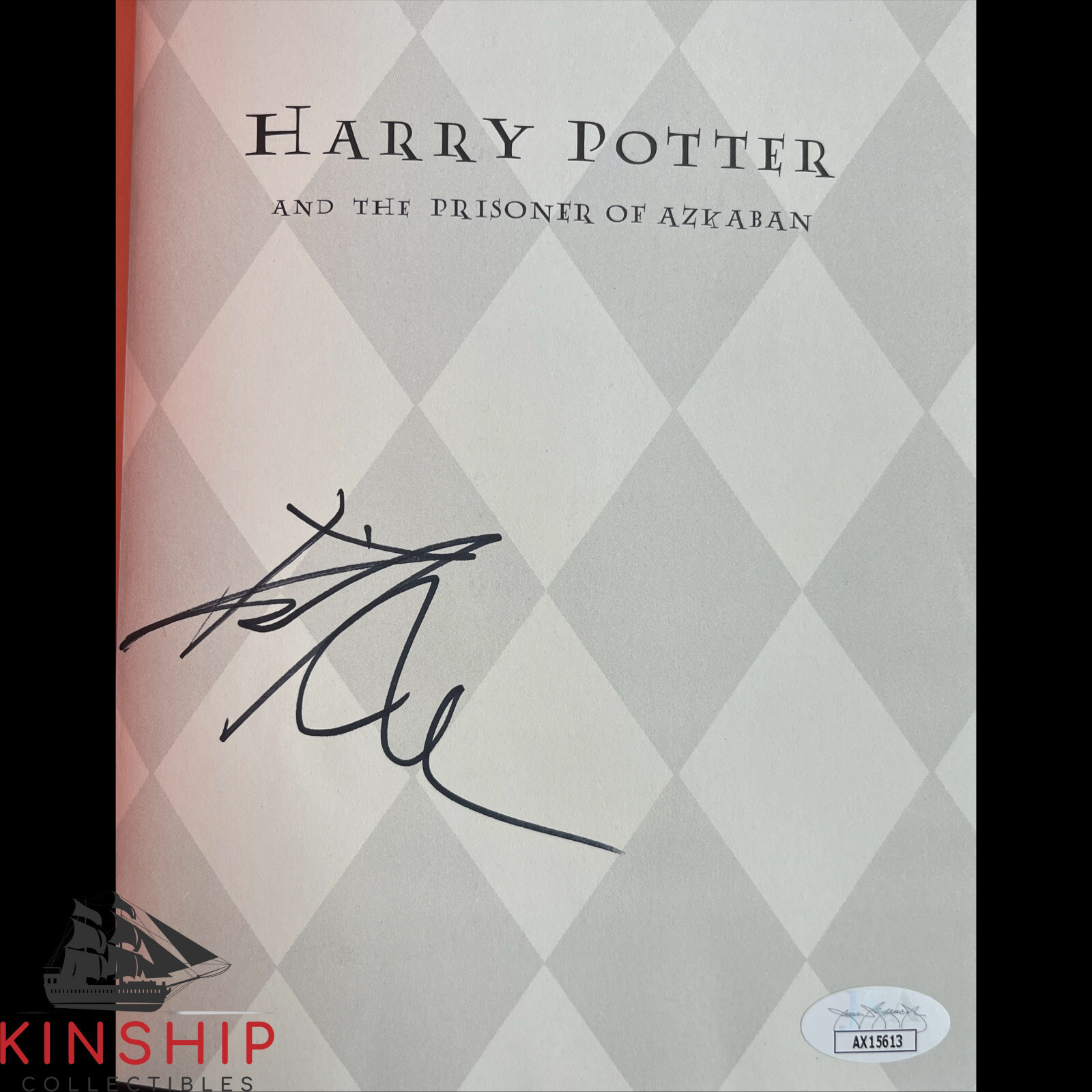 Daniel Radcliffe signed Harry Potter & the Prizoner of Azkaban Book JSA COA E247