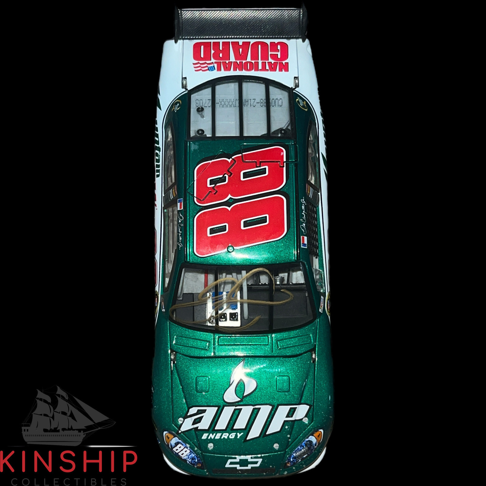 Dale Earnhardt Jr signed Diecast Car JSA COA 1:24 Nascar Auto Z1925