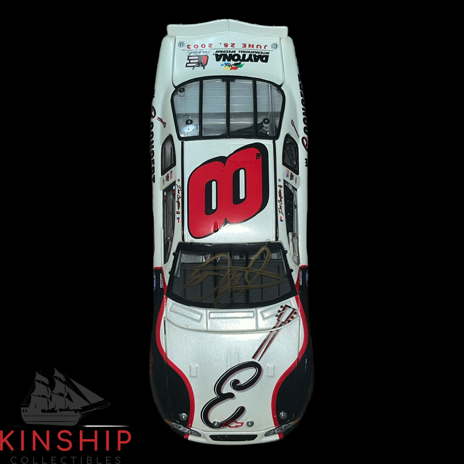 DALE EARNHARDT JR SIGNED DIECAST CAR JSA COA 1:24 NASCAR AUTO Z1926 COLLECTIBLE MEMORABILIA